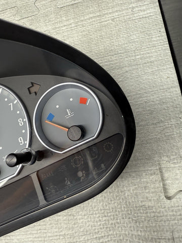 2001-2006 BMW E46 M3 Instrument Cluster Speedometer Spedometer Manual