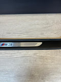 08-13 OEM E92 E93 BMW M3 Left Driver Door Sill Panel Scuff Plate