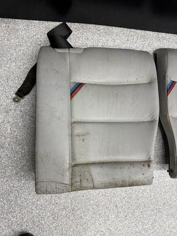 1995-1999 BMW E36 M3 Coupe Rear Folding Seat Backrest Dove Grey OEM