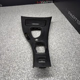 08-13 BMW E93 M3 OEM  Front Center Console Cover Leather DCT *Creasing*