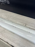 BMW 06-10 E60 M5 Side Skirts Rocker Panels Alpine White OEM 7896838