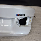(PICKUP ONLY) BMW F30 330 335 F80 M3 15-18 Rear Mineral White Trunk Deck Lid