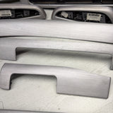 01-06 BMW E46 M3 Convertible Interior Armrests Trim Set Brushed Aluminum *Notes*