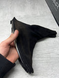 01-06 BMW E46 M3 EMERGENCY PARKING E BRAKE SUEDE BOOT TRI STITCH