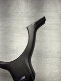 OEM 01-06 BMW E46 M3 Lower Steering Wheel Trim Cover Plate Titan Shadow Grey
