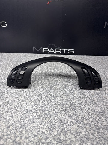 01-06 BMW E46 M3 Upper Steering Wheel Trim Multifunction Buttons Cover Plate