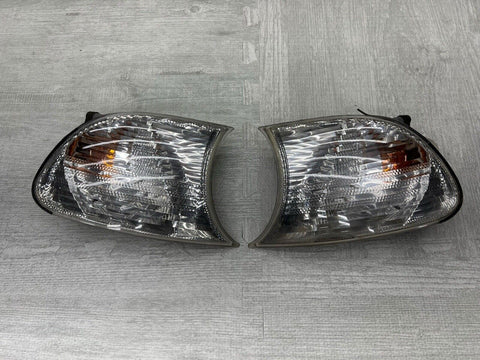 02-06 BMW E46 M3 Clear Corner Lights OEM