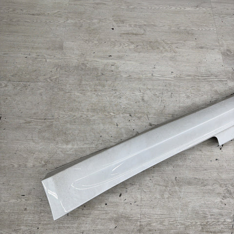 15-20 OEM BMW F82 F83 M4 Left Driver Side Skirt Rocker Panel Alpine White