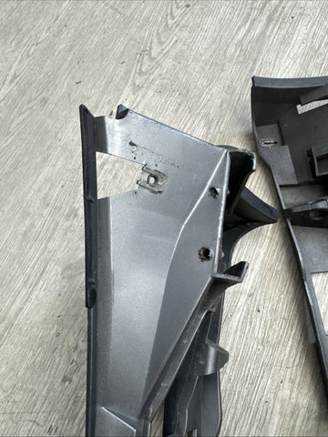 01-06 BMW E46 M3 FRONT BUMPER COVER GUARDS BRACKETS 2695247