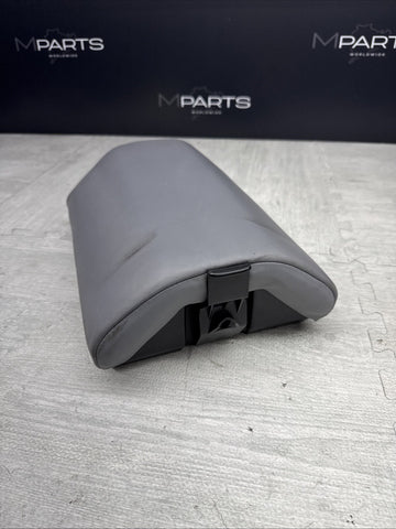 BMW E46 M3 01-06 Rear Seat Back Cushion Grey Leather Ski Backrest Convertible