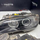 04-06 BMW E46 325CI 330CI M3 2doors Headlights Assy OEM Pair L&R AFS Xenon *Tab*