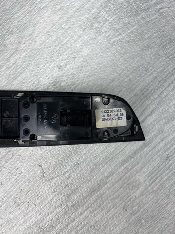 08-10 BMW E92 M3 COUPE LEFT DOOR MASTER POWER WINDOW MIRROR SWITCH 9132162 OEM