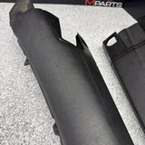 01-06 BMW E46 M3 OEM Convertible Rear Top Lateral Trim Pane Left Right Black