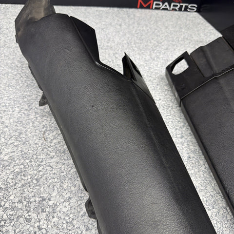 01-06 BMW E46 M3 OEM Convertible Rear Top Lateral Trim Pane Left Right Black