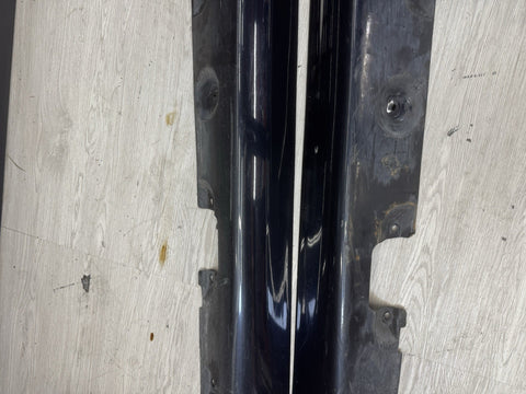 01-06 BMW E46 M3 Rocker Panel Side Skirts OEM Carbon Black
