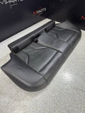 15-18 BMW F80 M3 Sedan Rear Bench Seat Bottom Pad Black Leather Heated OEM