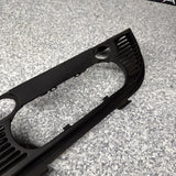 01-06 BMW E46 M3 CONVERTIBLE REAR SEAT ROLLOVER BAR TRIM COVER BLACK 8204279 OEM
