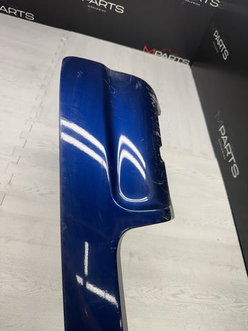 01-06 BMW E46 M3 Rear Bumper Lower Lip Diffuser Trim Panel OEM Interlagos Blue