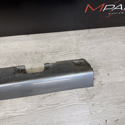 2001-2006 BMW E46 M3 Silver Gray Rocker Panel Side Skirt OEM Left Driver