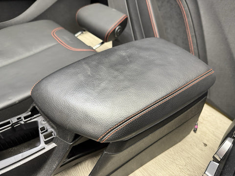 19-21 BMW F87 M2 Coupe Competition Interior Seats & Panels Black Red Stitching
