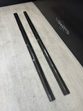 (PICKUP ONLY) 15-21 BMW F87 M2 Carbon Fiber Side Skirt Extensions RWCARBON