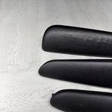 01-06 BMW OEM E46 M3 Coupe Trim Armrest Pads Set Black 8238622 *Notes*