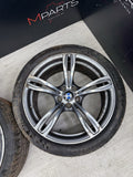 13-16 BMW F06 F10 F12 F13 M5 OEM 20" STYLE 343M RIMS WHEELS 20x9 20x10 SET