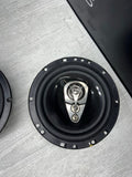 BOSS BE654 Rage 6.5" 4-Way 300W Full Range Speakers Pair