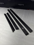 BMW E36 M3 Sedan 1992-1998 Black Door Mouldings Trims Set OEM