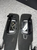 PORSCHE 718 CAYMAN ALCANTARA SUN VISOR SET PAIR CODE GT4 RS GT4RS