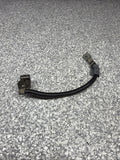 01-06 BMW E46 M3 Battery Black Negative Power Terminal Cable Rear