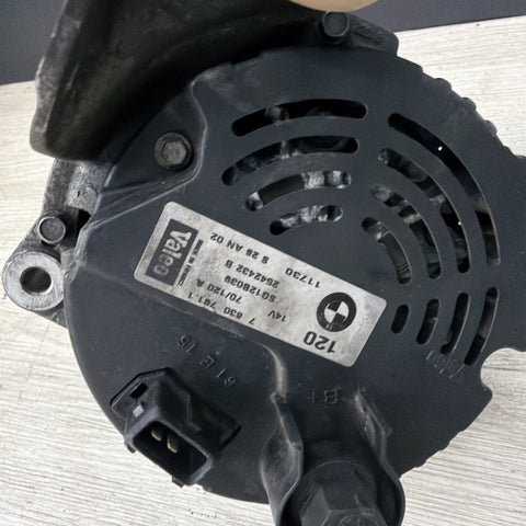 01-06 BMW E46 M3 S54 120AMP ALTERNATOR VALEO