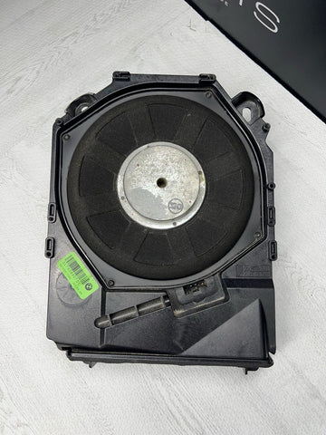 08-13 BMW E92 M3 PREMIUM SOUND AUDIO BASS SPEAKER SUB SUBWOOFER LEFT