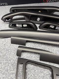01-06 BMW E46 M3 Convertible Interior Armrests Trim Set Titan Shadow *Notes*