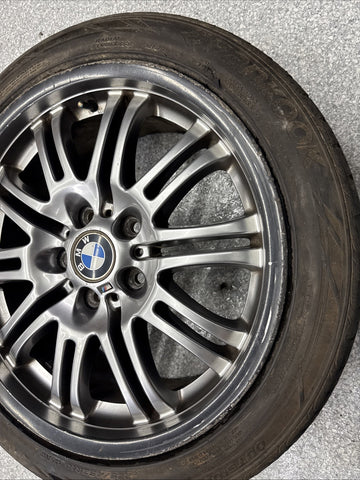 01-06 BMW E46 M3 Factory Front 18x8 M Double Spoke Alloy Style 67 Wheel 18" OEM