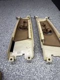 99-06 BMW E46 Sedan Passenger Right Driver Left B pillar Set Pair Trim Frame OEM
