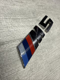 Chrome 11-16 BMW F10 M5 Trunk Logo Emblem Badge OEM