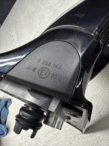 BMW 2011-2013 E92 E93 328i 335i LEFT SIDE DOOR MIRROR SAPPHIRE BLACK 7208146