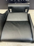 08-13 BMW E92 M3 Coupe Right Passenger Rear Seat Bottom Bench Pad Black Leather