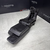 01-06 BMW E46 M3 Center Console Armrest Arm Rest Black Leather Wrapped