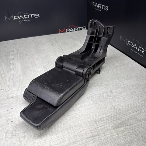 01-06 BMW E46 M3 Center Console Armrest Arm Rest Black Leather Wrapped