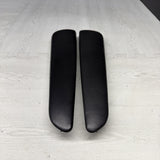 01-06 BMW OEM E46 M3 Coupe Convertible Trim Armrest Pads Set Black 8238622