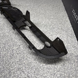 01-06 BMW E46 M3 CONVERTIBLE REAR SEAT ROLLOVER BAR TRIM COVER BLACK 8204279 OEM