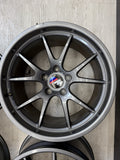 18 Apex FL-5 Staggered Rims Wheels Set BMW 18x9.5 ET28 18x10 ET25