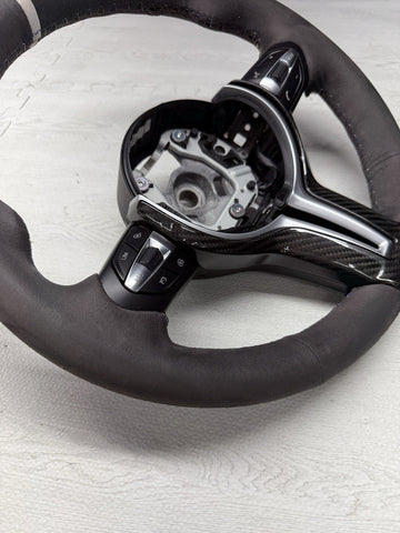 BMW Steering Wheel 15-20 F80 F82 F83 M3 M4 Rewrap