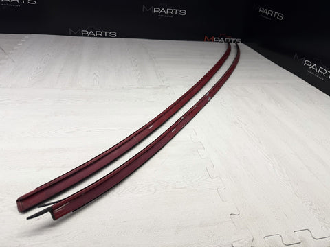 97-03 BMW E39 M5 Right & Left Roof Strip Drip Molding Trims Set Oem