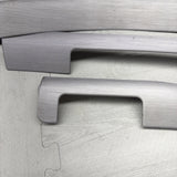 01-06 BMW E46 M3 Convertible Interior Armrests Trim Set Brushed Aluminum *Notes*