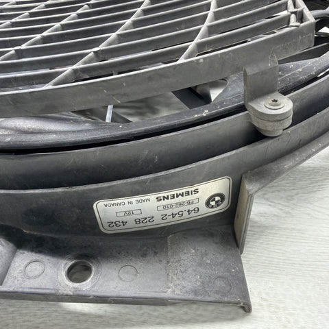 BMW E36 3 Series Z3 M Z3M 3.2 Additional Pusher Fan A/C Condenser Fan 2228432