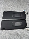 BMW 15-20 F80 F82 M3 M4 Front Sun Shade Visor Visors Set Black OEM