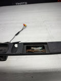 01-06 BMW E46 M3 Convertible Trunk Lid Grip Deck Handle Jet Black *Broken Tabs